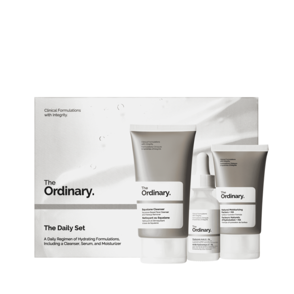 The Ordinary – Routine Quotidienne en 3 Étapes (Cleanser, Sérum, Crème)
