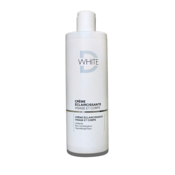 D-White - Crème Éclaircissante Visage & Corps 400 ml