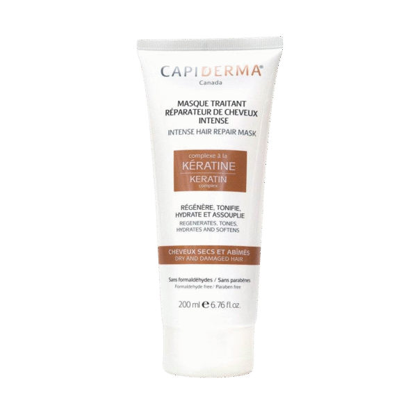 Capiderma – Masque Traitant à la Kératine 200 ml