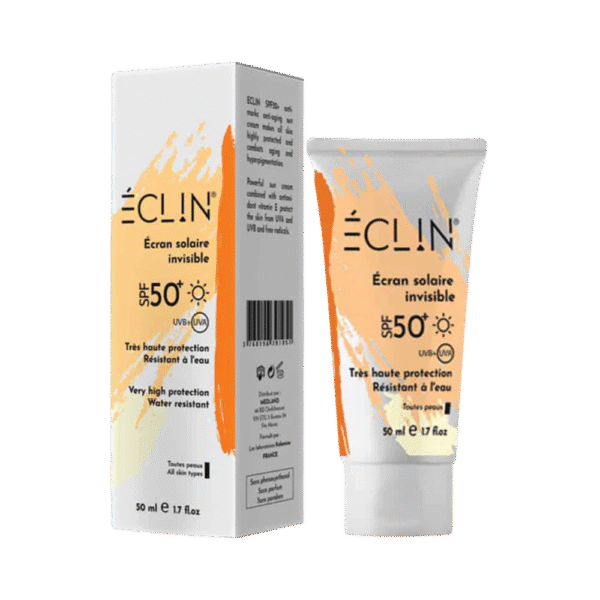 Eclin – Écran Solaire Invisible SPF 50+ (50 ml)
