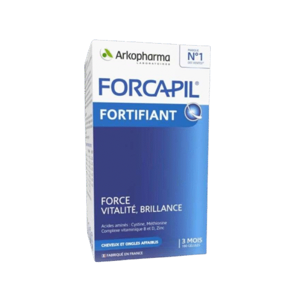 FORCAPIL CHEVEUX ET ONGLES 180 GELULES