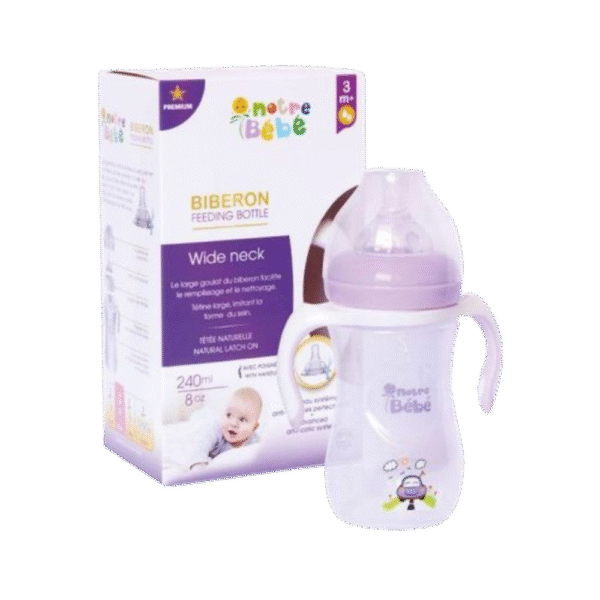 Notre Bébé – Biberon 240 ml (3 mois +)