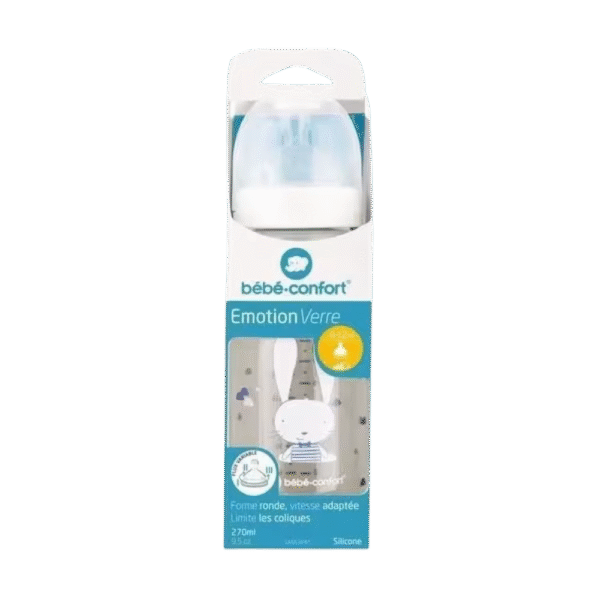 Bébé Confort – Biberon Verre Emotion 270 ml (0-12 mois)